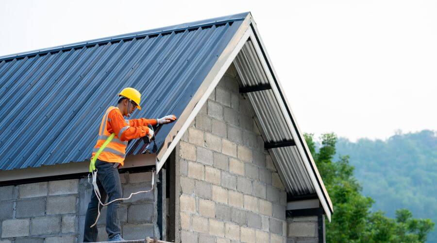 Professional metal roof installation in Gary, WV